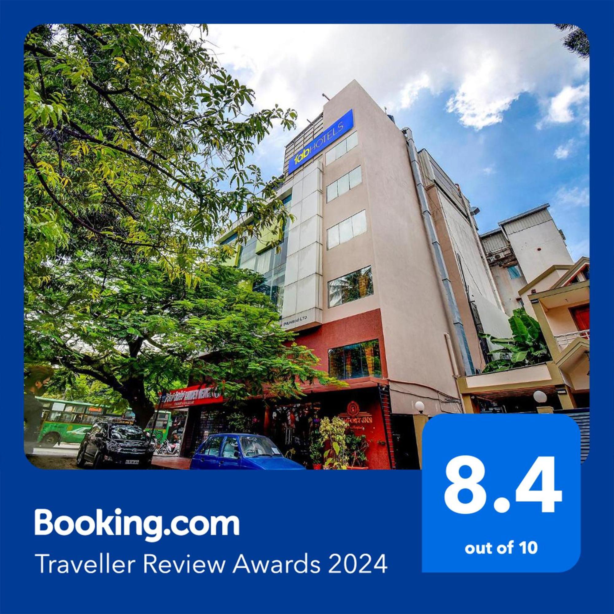 Fabhotel S Comfort Inn - Indiranagar Bangalore Eksteriør bilde